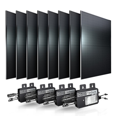 Kit 3480W Bifacial à brancher sur prise électrique
